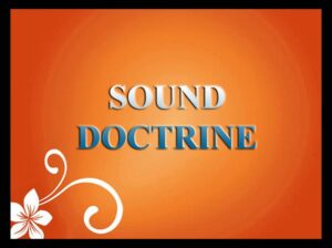 Teach the Doctrine
